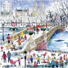 Galison Central Parkta Bow Köprüsü Puzzle