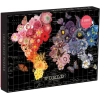 Galison Çiçek Görünümlü Dünya Haritası Puzzle