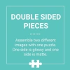 Galison Çift Taraflı Puzzle