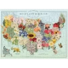 Galison Kelebek Görünümlü Dünya Haritası Puzzle