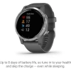 Garmin Vivoactive 4 Akıllı Saat Silver with Gray Band 45mm Smartwatch