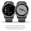 Garmin Vivoactive 4 Akıllı Saat Silver with Gray Band 45mm Smartwatch