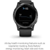 Garmin Vivoactive 4 Akıllı Saat Siyah 45mm Smartwatch