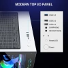 GIM ATX Mid-Tower PC Kasası Beyaz