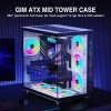 GIM ATX Mid-Tower PC Kasası Beyaz