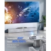 Goodee 5G WiFi ve Bluetooth özellikli projektör 1080P Ios Android Uyumlu