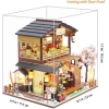 GuDoQi 1:24 Ölçekli DIY Minyatür Dollhouse Seti Japon Mağaza