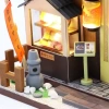 GuDoQi 1:24 Ölçekli DIY Minyatür Dollhouse Seti Japon Mağaza