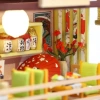 GuDoQi 1:24 Ölçekli DIY Minyatür Dollhouse Seti Japon Mağaza