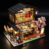 GuDoQi 1:24 Ölçekli DIY Minyatür Dollhouse Seti Japon Mağaza