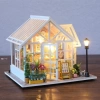 GuDoQi 1:24 Ölçekli DIY Minyatür Dollhouse Kiti