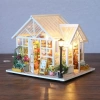 GuDoQi 1:24 Ölçekli DIY Minyatür Dollhouse Kiti