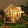 GuDoQi 1:24 Ölçekli DIY Minyatür Dollhouse Kiti