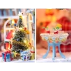 GuDoQi 1:24 Ölçekli DIY Minyatür Dollhouse Kiti