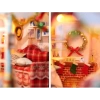 GuDoQi 1:24 Ölçekli DIY Minyatür Dollhouse Kiti
