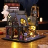 GuDoQi 1:24 Ölçekli Mobilyalı DIY Minyatür Ev Kiti