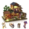 GuDoQi 1:24 Ölçekli Müzikli Minik Ev kiti