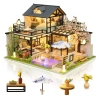 GuDoQi 1:24 Ölçekli Müzikli Minik Ev kiti