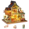 GuDoQi 1:24 Ölçekli Müzikli Minik Ev kiti