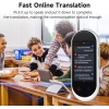 HASLED 5 Yönlü Taşınabilir Tercüman WiFi Gerektirmez 138 Dil - Beyaz