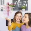 Hatchimals Crystal Flyers Pastel Kawaii Bebek Büyülü Uçan Oyuncak Pink