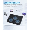 Havit HV-F2056 15.6-17 Laptop Soğutucu Black+Blue