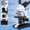 Herwicm 40X-2500X  Bileşik Trinoküler Mikroskop trinocular microscope