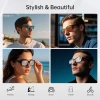 Hibloks 2 Adet Polarize Klips Ray-Ban Meta Wayfarer Akıllı Gözlükler - Large