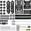 Hiwonder Tank Araba Şasi Kiti Şok Emici Robot Black
