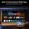 HOMPOW Yerli 1080P Full HD Bluetooth Projektör Google system