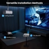 HOMPOW Yerli 1080P Full HD Bluetooth Projektör Google system