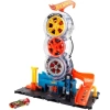 Hot Wheels City Super Twist Lastik Dükkanı Oyun Seti Translucent,Box