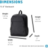HP Laptoplar için Sırt Çantası Large Black
