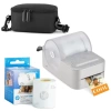 HP Sprocket Panorama Instant Taşınabilir Renkli Etiket ve Fotoğraf Yazıcısı Başlangıç Paketi Gri Starter Bundle