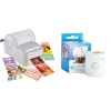 HP Sprocket Panorama Instant Taşınabilir Renkli Etiket ve Fotoğraf Yazıcısı ve Kağıt Paketi Gri Zink Paper Bundle