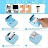 HuiJuKeJi Mini Etiket Yazıcısı blue
