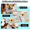 HuiJuKeJi Mini Etiket Yazıcısı Yellow
