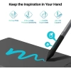 HUION HS64 Başlangıç Seviyesi Çizim Grafik Tableti 6x10inch Black