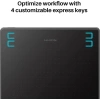 HUION HS64 Başlangıç Seviyesi Çizim Grafik Tableti Black