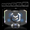 ICE COOREL Oyun Laptop Soğutucu - 27.9-43.9 cm 6 Fan