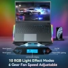 ICE COOREL Oyun Laptop Soğutucu - 27.9-43.9 cm 8 Fan