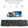 iClever BK08 Bluetooth Katlanır Klavye Gri