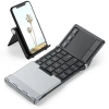 iClever BK08 Bluetooth Katlanır Klavye Silver Black