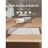 iClever Hassas TouchPadli Katlanır Bluetooth Klavye Pink White