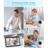 ieGeek Bebek Monitörü, 5.5 Inc Ekran - 2.5K Ultra HD - 2 Kamera