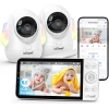 ieGeek Bebek Monitörü, 5.5 Inc Ekran - 2.5K Ultra HD - 2 Kamera