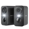 ieGeek Kablosuz Pille Çalışan WiFi Güvenlik Kamerası Black 2 Pack Cam
