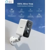 ieGeek Kablosuz Pille Çalışan WiFi Güvenlik Kamerası White 2 Pack Cam