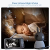 ieGeek Video Bebek Monitörü Kamerası 2K HD - 5 Inc - 1 Kamera