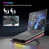 IETS GT500 RGB Turbo Fanlı Laptop Bilgisayar Soğutucusu (4600 RPM) S2(RGB)
